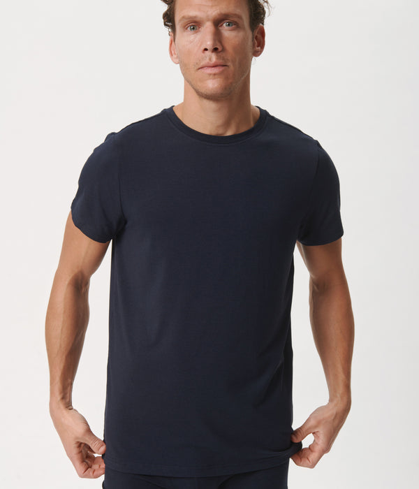 Bamboo Package - T-shirt & Underwear & Socks - Navy