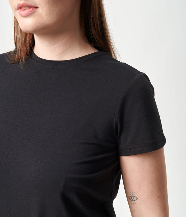 3 pack black bamboo T-shirt