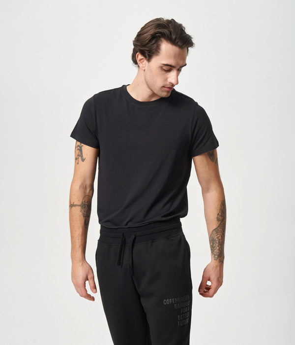 Bamboo Package - T-shirt & Men's Briefs & Socks - Black