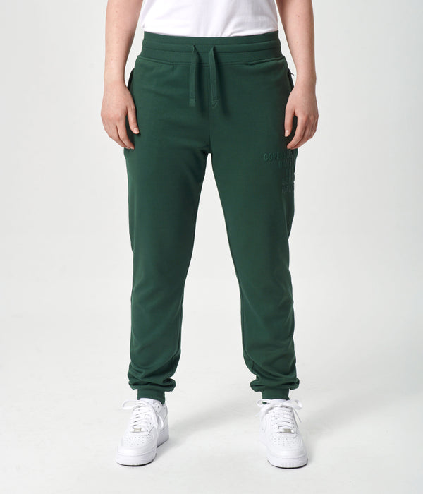 Grønne bambus sweatpants med logo Copenhagen Bamboo
