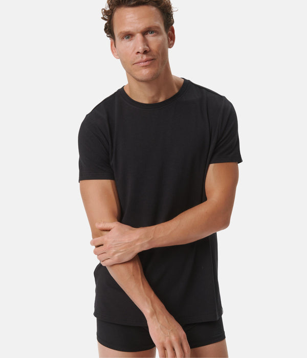 3 pack black bamboo T-shirt