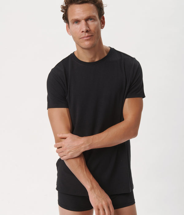 3 pack black bamboo T-shirt