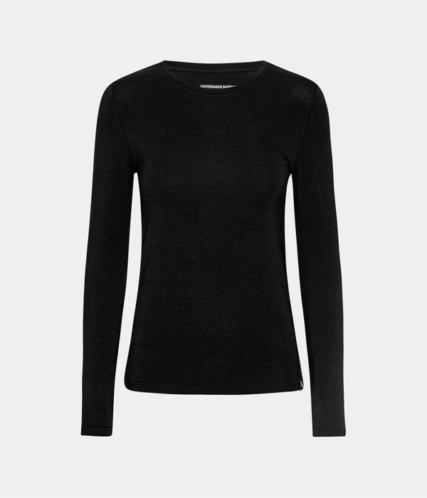 3 pack bamboo long sleeve T-shirt black/white/navy