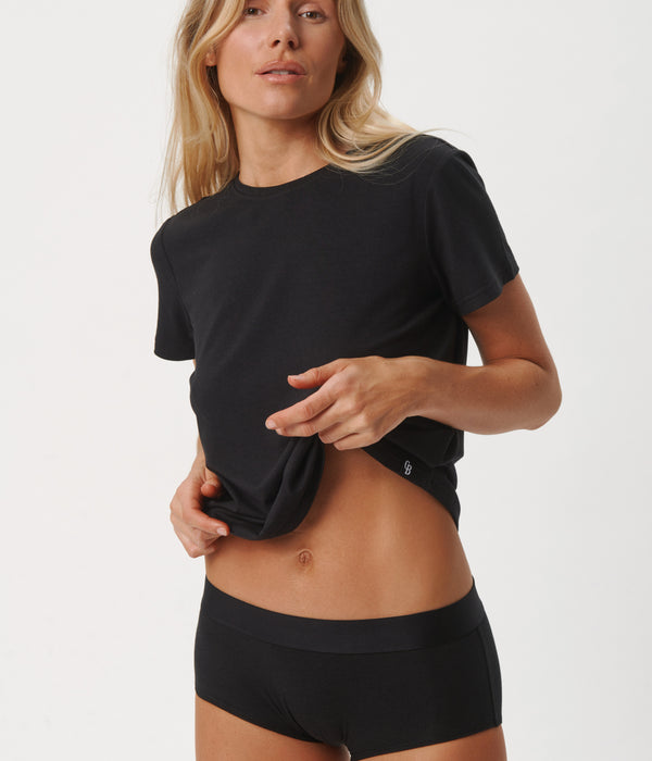 Sorte bambus hipster trusser - 3 pak Copenhagen Bamboo