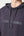 Dark grey bamboo hoodie jogging set with logo