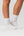 10 pairs of bamboo socks low cut white/mauve mix